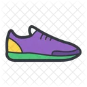 Zapatilla-para-correr-color-morado  Icono