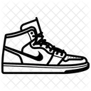Calzado Icono Estilo Plano Icono