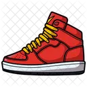 Calzado Icono Estilo Plano Icono