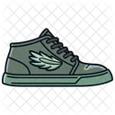 Calzado Icono Estilo Plano Icono