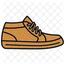 Calzado Icono Estilo Plano Icono