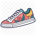 Calzado Icono Estilo Plano Icono