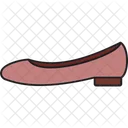 Icono De Relleno De Zapatos Icono