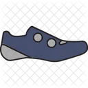 Icono De Relleno De Zapatos Icono