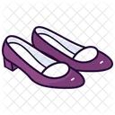 Calzado Icono Estilo Plano Icono