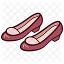 Zapatillas Rosas Zapatos Planos De Moda  Icono