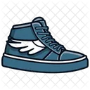 Calzado Icono Estilo Plano Icono
