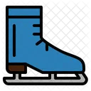 Zapato de patinaje sobre hielo  Icono