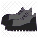 Zapatos Calzado Plataforma Icono
