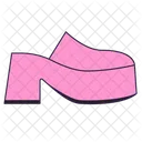 Zapatos Calzado Plataforma Icono