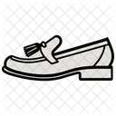 Calzado Icono Estilo Plano Icono