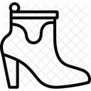 Calzado Icono Estilo De Linea Icono