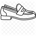 Calzado Icono Estilo De Linea Icono