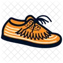 Calzado Icono Estilo Plano Icono