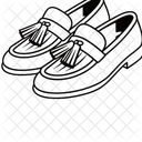 Calzado Icono Estilo De Linea Icono
