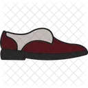 Icono De Relleno De Zapatos Icono