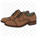 Calzado Icono Estilo Plano Icono