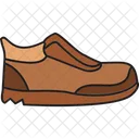 Icono De Relleno De Zapatos Icono