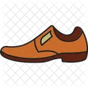Icono De Relleno De Zapatos Icono