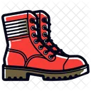Calzado Icono Estilo Plano Icono