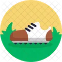 Golf Zapatos Calzado Icono