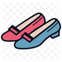 Calzado Icono Estilo Plano Icono