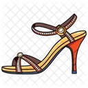 Calzado Icono Estilo Plano Icono