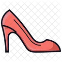Calzado Icono Estilo Plano Icono