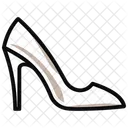 Calzado Icono Estilo Plano Icono