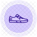 Icono De Linea De Zapatos De Papa Icon
