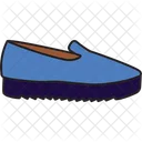Icono De Relleno De Zapatos Icono