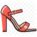 Calzado Icono Estilo Plano Icono