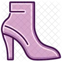 Calzado Icono Estilo Plano Icono