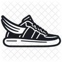 Calzado Icono Estilo Plano Icono