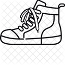 Calzado Icono Estilo De Linea Icono