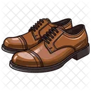 Calzado Icono Estilo Plano Icono