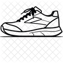Calzado Icono Estilo De Linea Icono