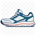 Calzado Icono Estilo Plano Icono