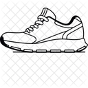 Calzado Icono Estilo De Linea Icono