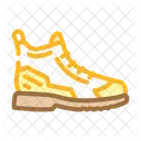 Zapatos Ligeros De Senderismo Icono