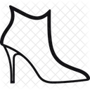 Calzado Icono Estilo De Linea Icono