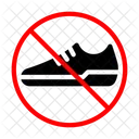 Calzado Zapato Prohibido Icon