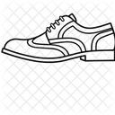 Calzado Icono Estilo De Linea Icono