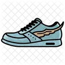 Calzado Icono Estilo Plano Icono