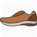 Icono De Relleno De Zapatos Icono