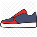 Icono De Relleno De Zapatos Icono
