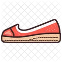 Calzado Icono Estilo Plano Icono