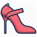 Calzado Icono Estilo Plano Icono