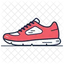 Calzado Icono Estilo Plano Icono