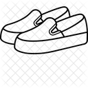 Calzado Icono Estilo De Linea Icono
